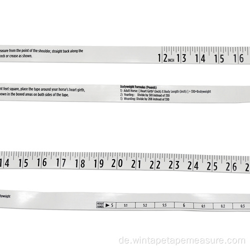 91 Zoll Pferdehöhe Gewichtsband